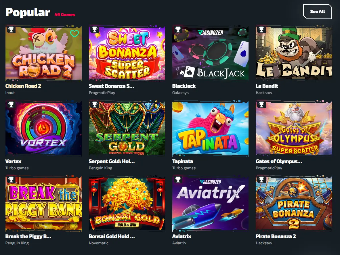 =Welcome bonus, casino games and weekly promotions